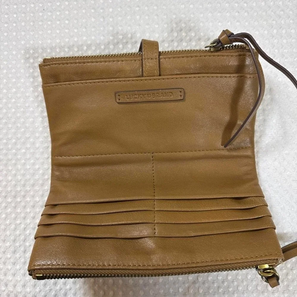 Lucky Brand Koda Leather Wallet in Topanga